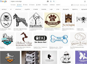 Kutyakozmetika logó ötletbőrze saját logó készítéshez ötletek