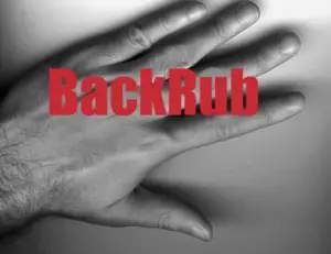 Google BackRub logó Larry Page kezével
